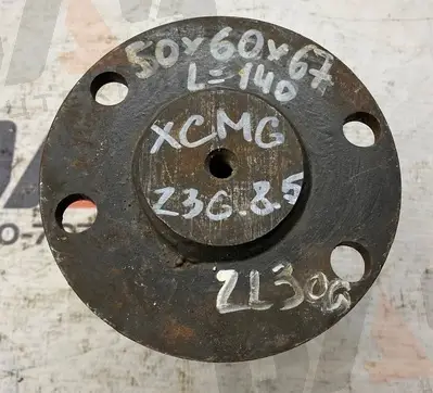 Палец D=56х60х67 мм, L=140 мм (соединения рамы нижний) ZL30G
