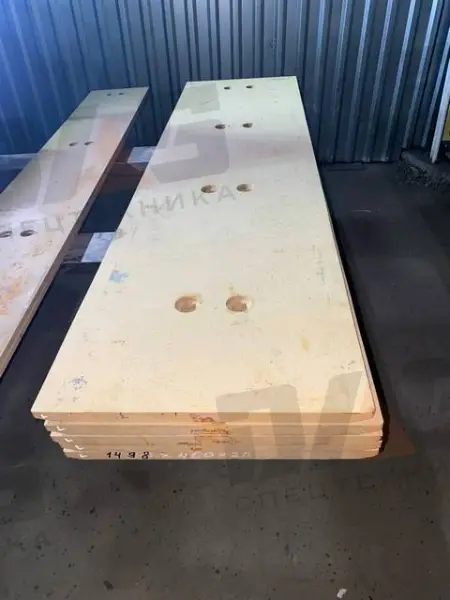 Нож ковша Lonking ZL50C (1498х400х20) (СТ45) (вместо коронок)