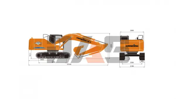 Экскаватор Lonking CDM6245 купить в Кемерово