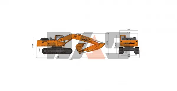 Экскаватор Lonking CDM6550F купить в Кемерово
