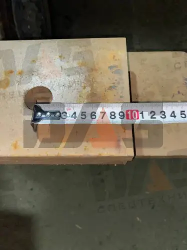 Нож ковша Lonking 833 (2370х158х20) с отверстиями (СТ45) челюстной ковш